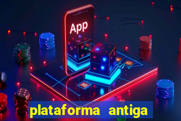 plataforma antiga de jogos